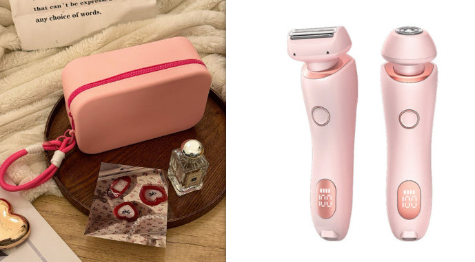 Épilateur 2 en 1 rechargeable par USB pour femme