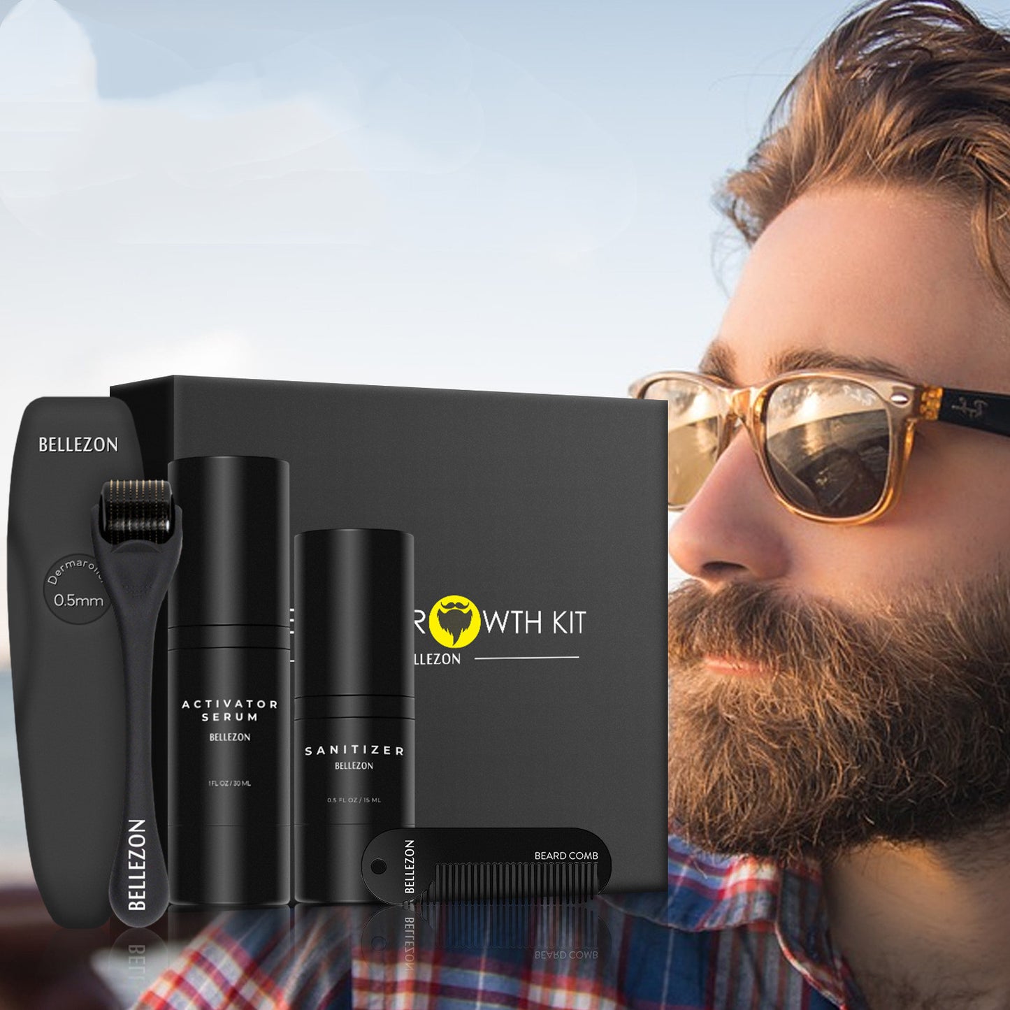 Kit de Soins Barbe Homme