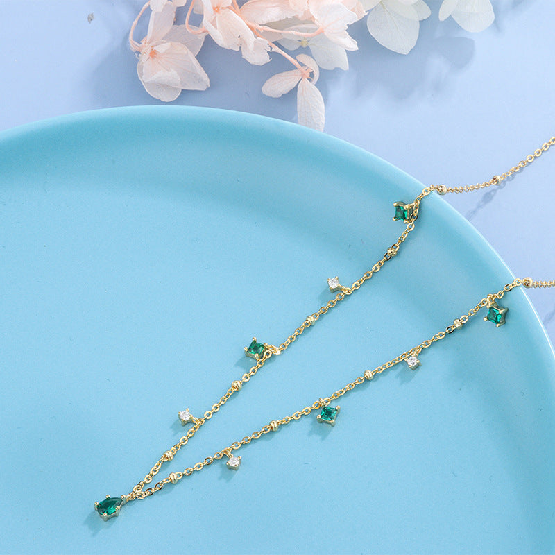 Collier émeraude
