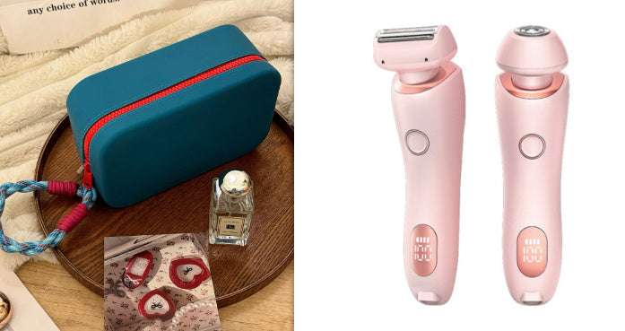 Épilateur 2 en 1 rechargeable par USB pour femme