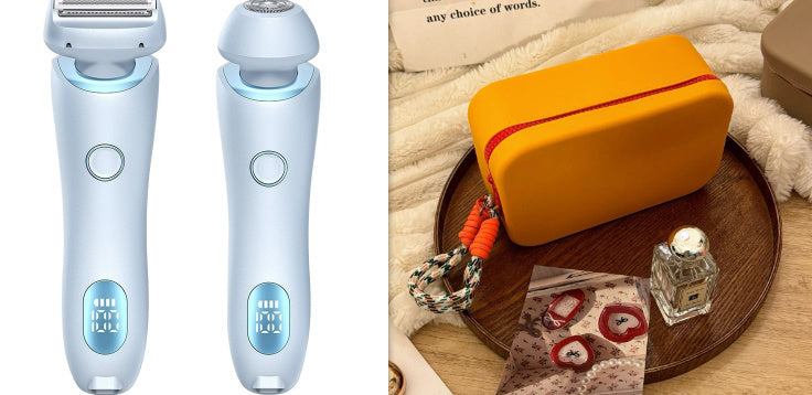 Épilateur 2 en 1 rechargeable par USB pour femme