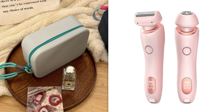 Épilateur 2 en 1 rechargeable par USB pour femme