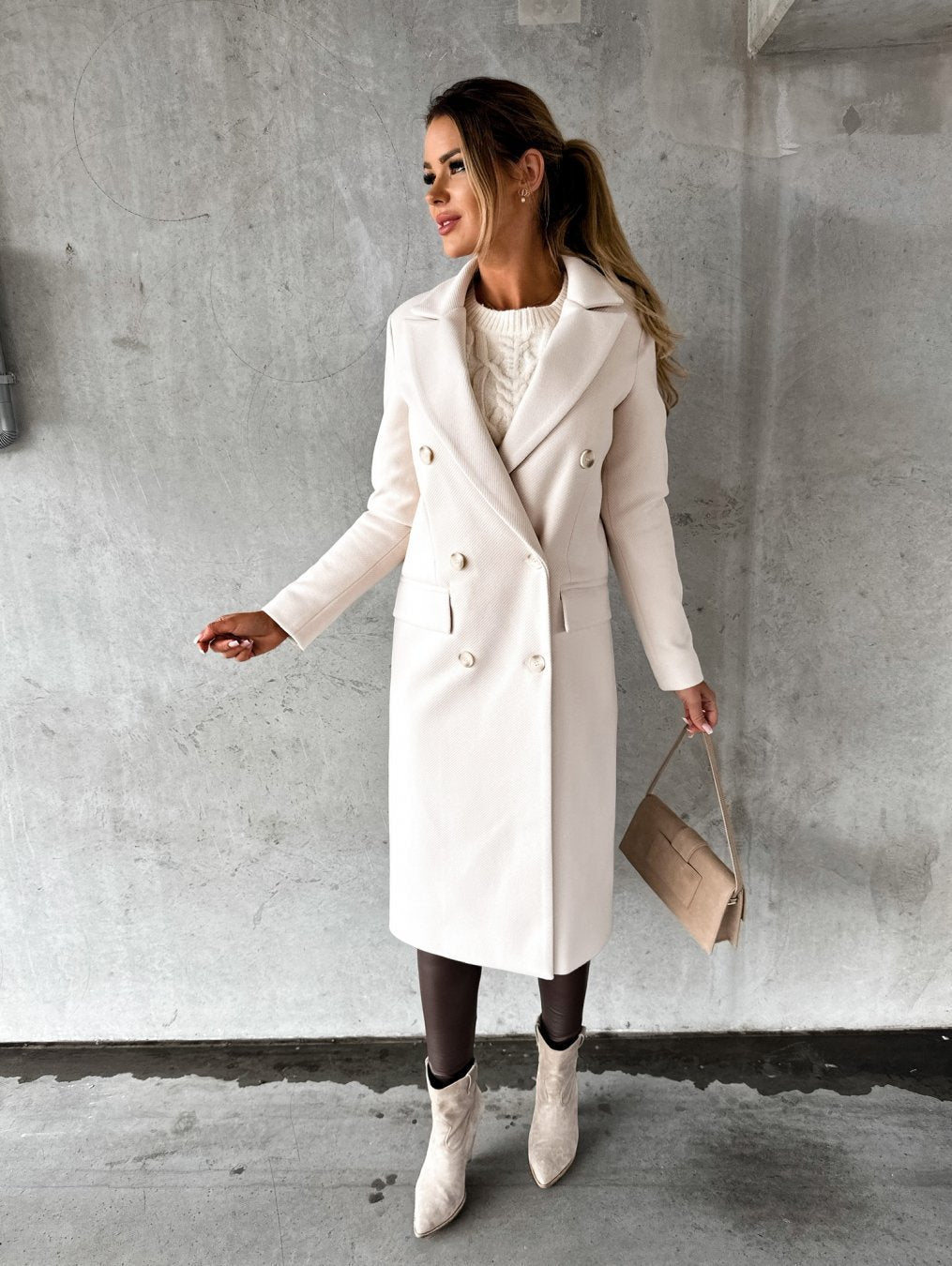 Manteau en laine