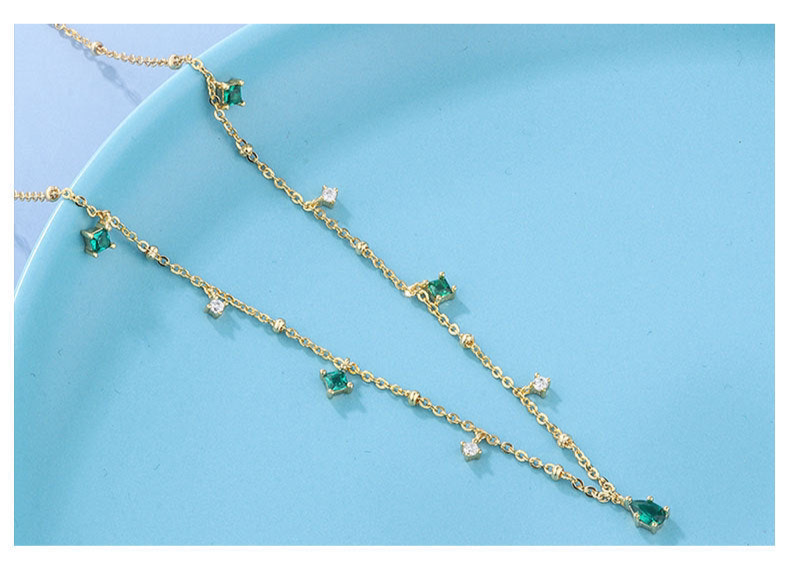 Collier émeraude