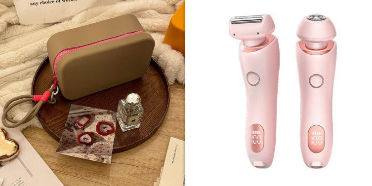 Épilateur 2 en 1 rechargeable par USB pour femme