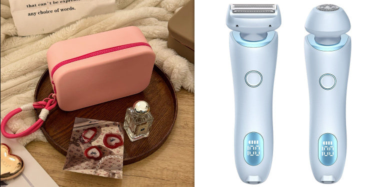 Épilateur 2 en 1 rechargeable par USB pour femme
