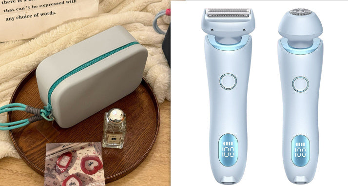 Épilateur 2 en 1 rechargeable par USB pour femme