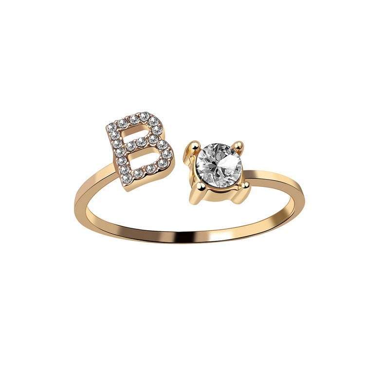 Bague initiale BijouxByH