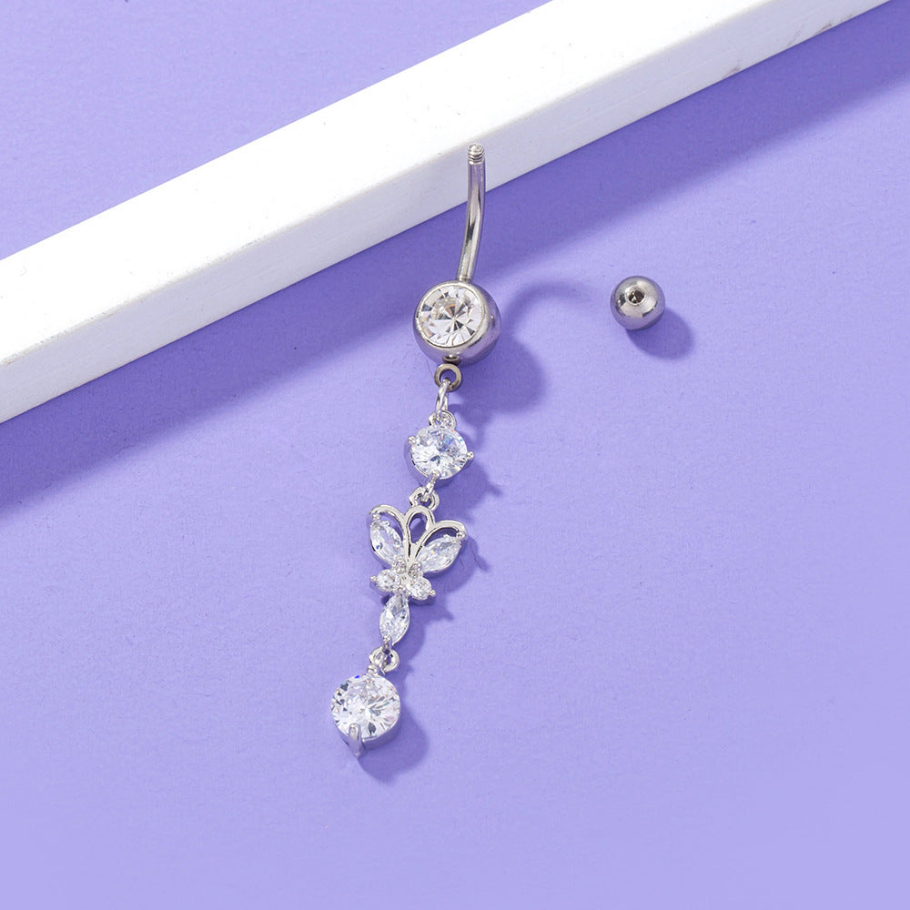 Piercing nombril Papillon