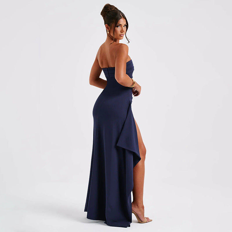 Robe longue fendue VICTOIRE
